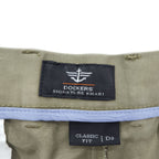 DOCKERS ( Levi's )  2タック ワイド チノパンツ L ベージュ プリーツ SIGNATURE KHAKI CLASSIC FIT