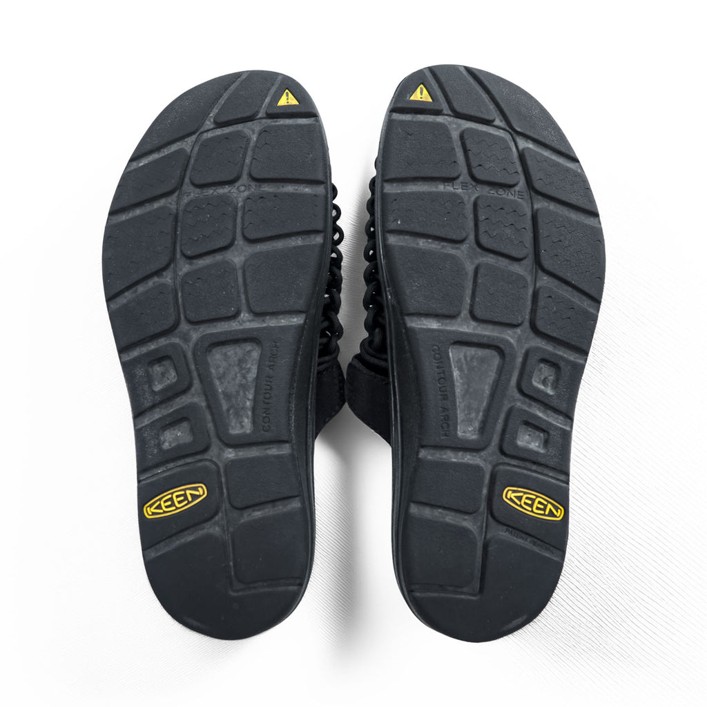 KEEN UNEEK 2 SLIDE Sandals US8 Black