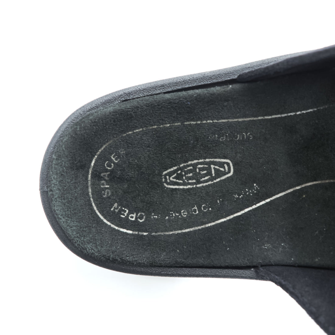 KEEN UNEEK 2 SLIDE Sandals US8 Black