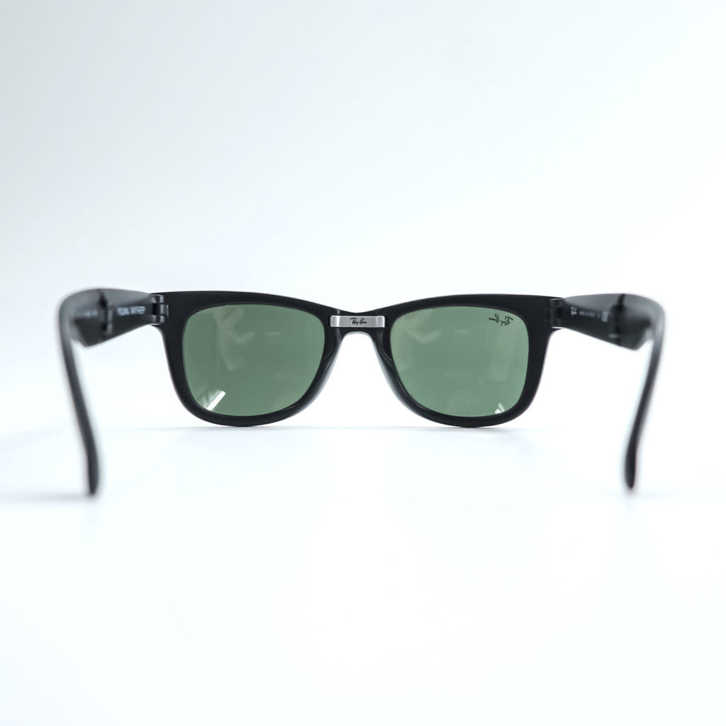 Ray-Ban フォールディング ウェイファーラー FOLDING WAYFARER 折り畳み式 サングラス ブラック RB4105 601-S 50_22 3N イタリア製