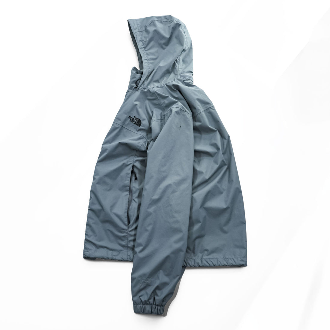 THE NORTH FACE マウンテンパーカー シェル RESOLVE 2 JACKET レインジャケット M グレー 防水 リップストップ フード収納式 DRYVENT 透湿 NF0A2VD5