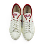 CONVERSE ワンスター レザー ONE STAR OX スニーカー 26cm ホワイト レッド 1C1257