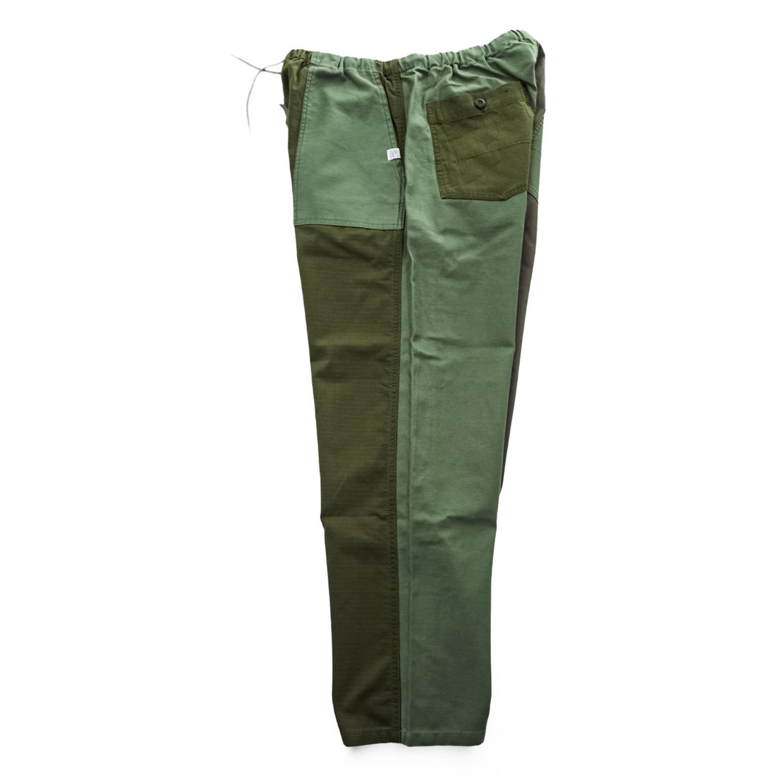 GUNG HO 203-1419 Reconstructed Wide Easy Baker Fatigue Pants Olive Brown Men’s L