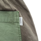 GUNG HO 203-1419 Reconstructed Wide Easy Baker Fatigue Pants Olive Brown Men’s L