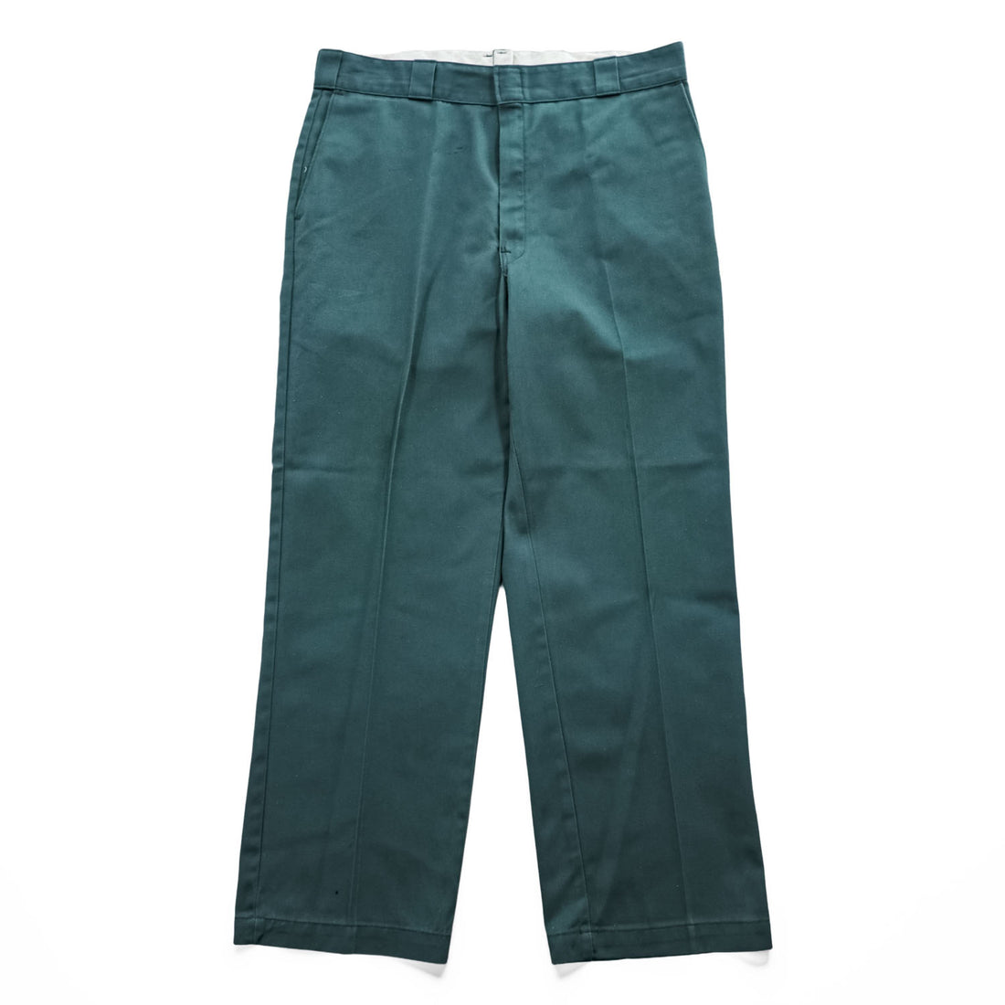 Dickies 90年代 USA製 ヴィンテージ ワークパンツ W36 グリーン 圧着タグ チノパンツ