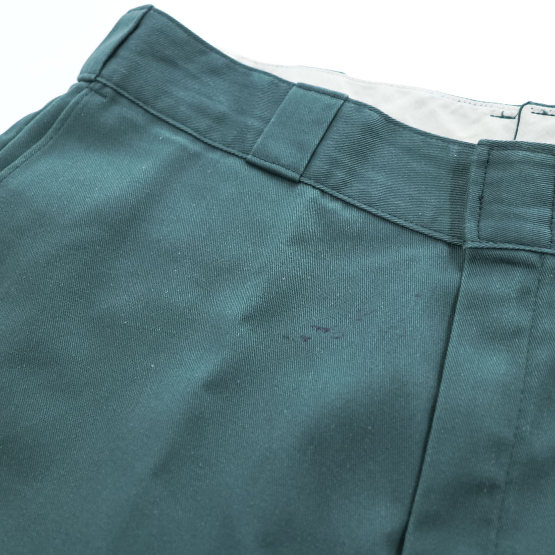 Dickies 90年代 USA製 ヴィンテージ ワークパンツ W36 グリーン 圧着タグ チノパンツ