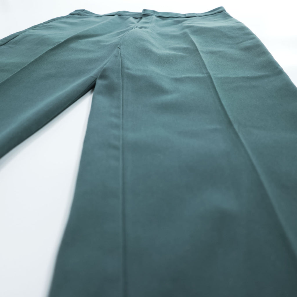 Dickies 90年代 USA製 ヴィンテージ ワークパンツ W36 グリーン 圧着タグ チノパンツ