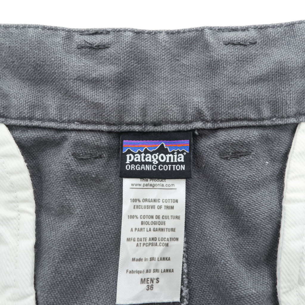 Patagonia ショートパンツ ハーフパンツ L グレー キャンバス ダック地 57076