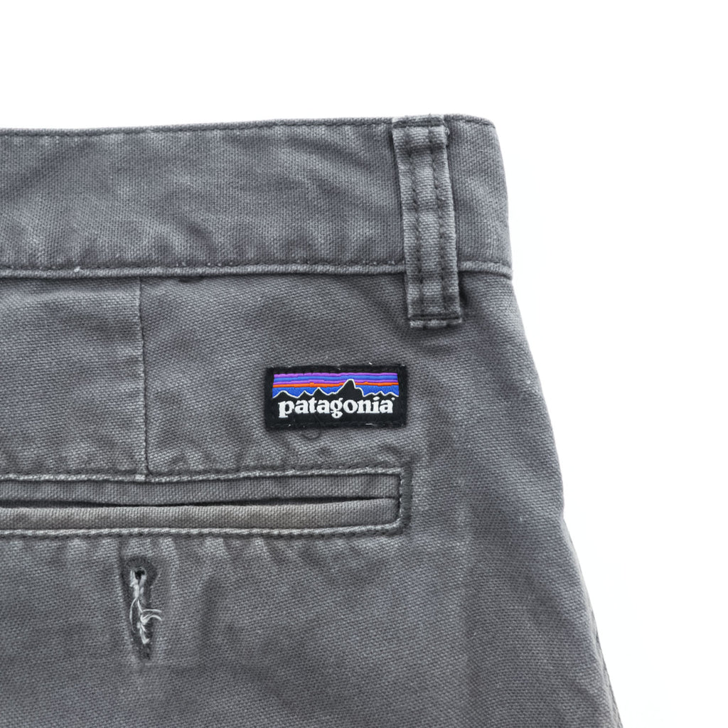 Patagonia ショートパンツ ハーフパンツ L グレー キャンバス ダック地 57076