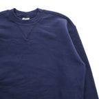 carhartt ミッドウェイト クルーネック スウェット トレーナー L ネイビー 裏起毛 前V K124 NV