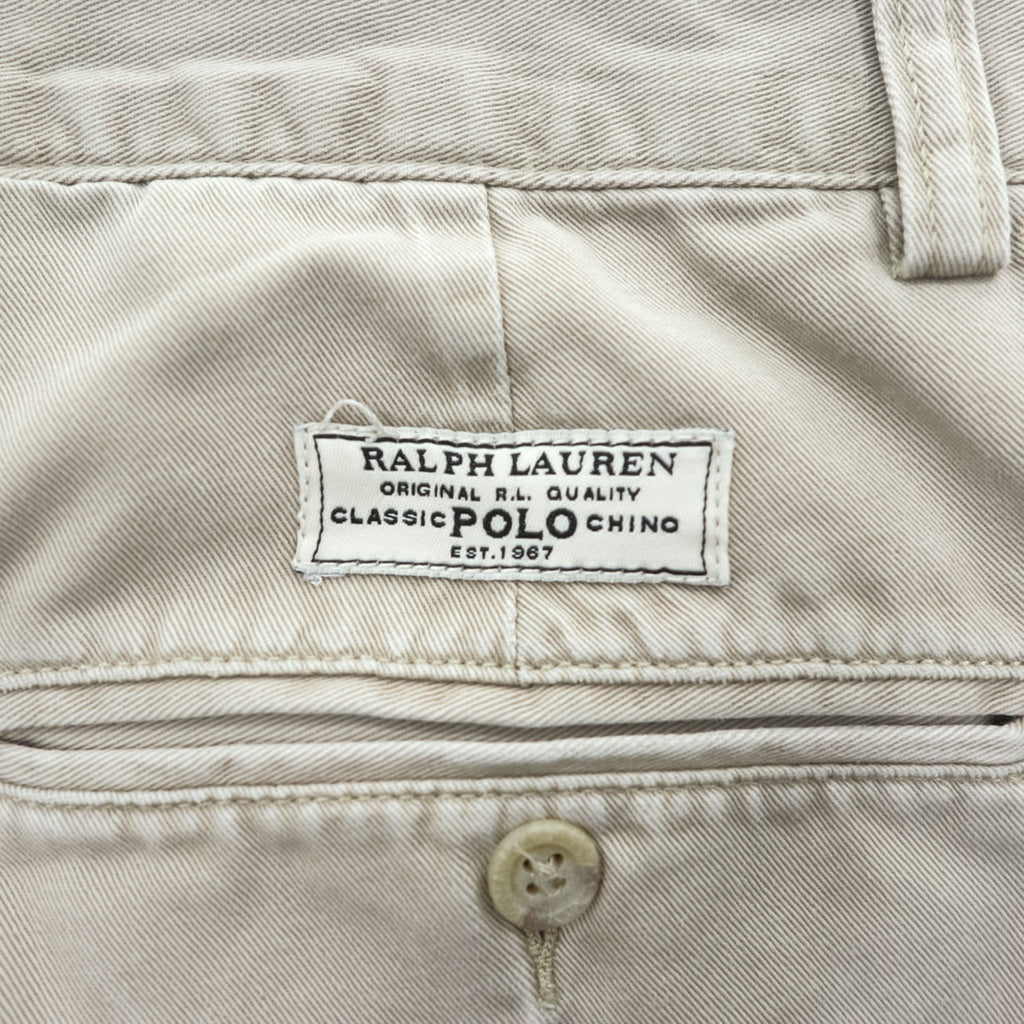 Polo Ralph Lauren 90年代 ヴィンテージ ショートパンツ ハーフパンツ M ベージュ PROSPECT SHORT ポロチノ