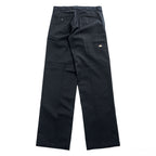 Dickies ダブルニー ワークパンツ 34 x 36 LOOSE FIT ブラック 85283BK チノパンツ