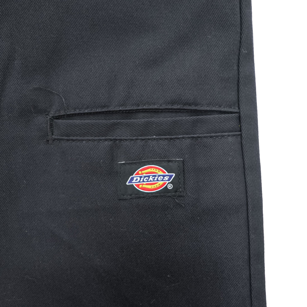 Dickies ダブルニー ワークパンツ 34 x 36 LOOSE FIT ブラック 85283BK チノパンツ