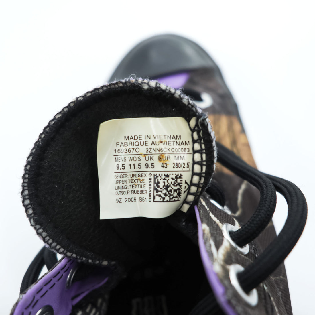 CONVERSE チャックテイラー Chuck 70 GTX スニーカー 28cm ゴアテックス GORE-TEX 防水 ブラック REAL TREE 169367C