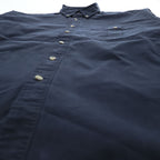 FILSON 長袖 シャツ XL ネイビー ボタンダウン 胸ポケット ビッグサイズ