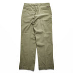 Dickies 90年代 USA製 ヴィンテージ ワークパンツ チノパンツ 40×32 ベージュ 圧着タグ TALONジップ