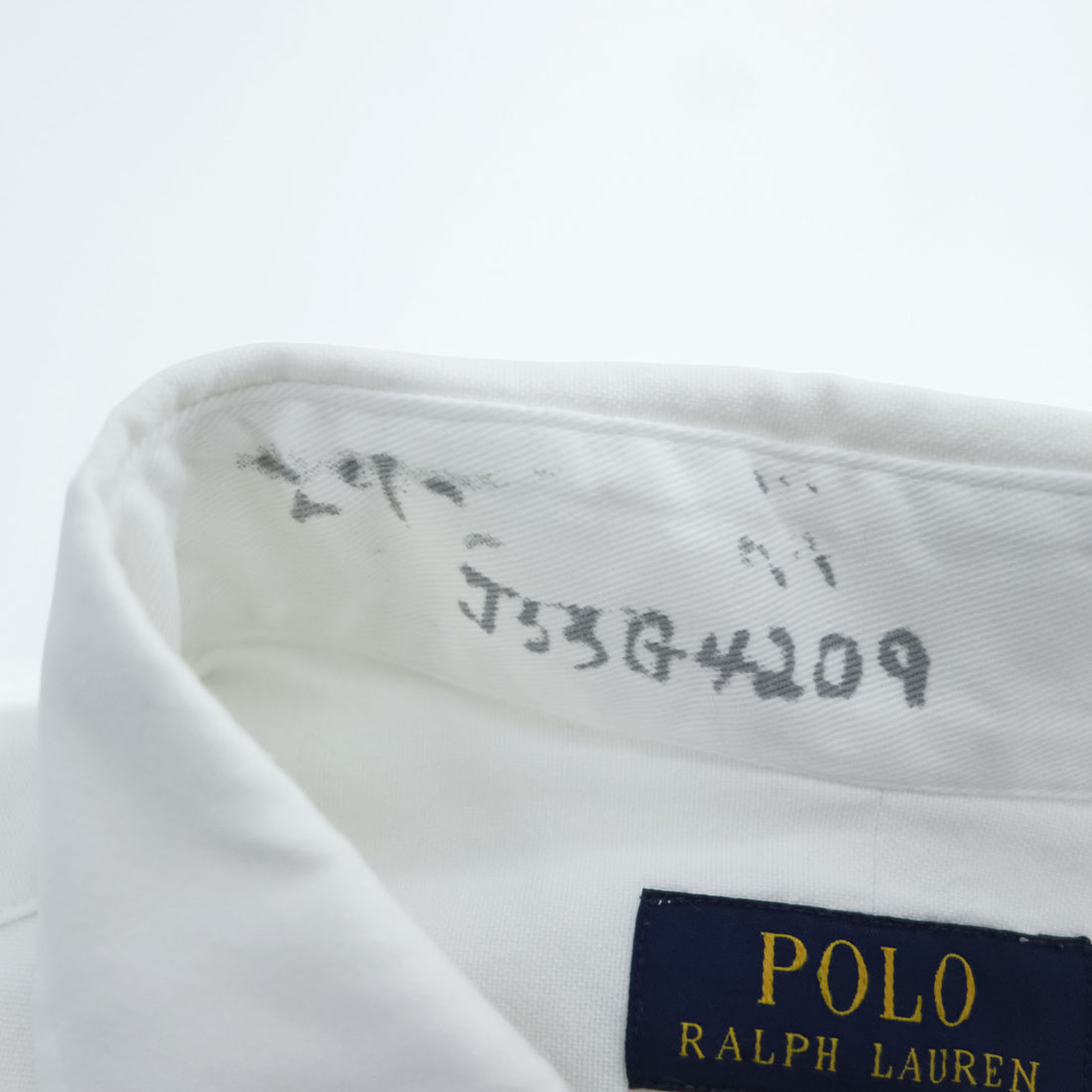 Polo Ralph Lauren 長袖 オックスフォード シャツ XL ホワイト ストレッチ STRETCH OXFORD ウイングフット NYCグラフィック ステンシル