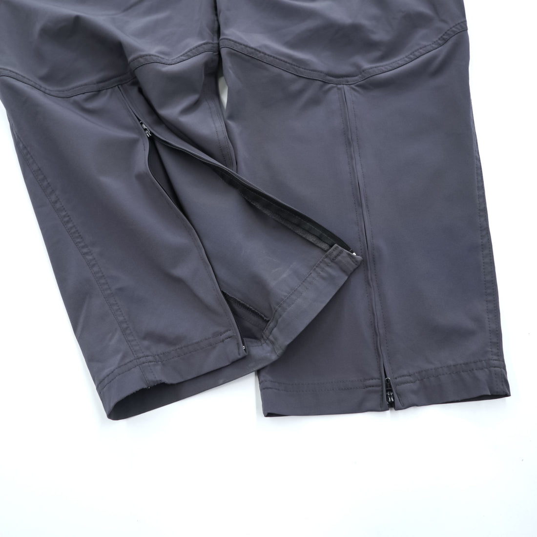 THE NORTH FACE シェル アウトドア パンツ L グレー ストレッチ 防水 ベルト付 SUMMIT SERIES