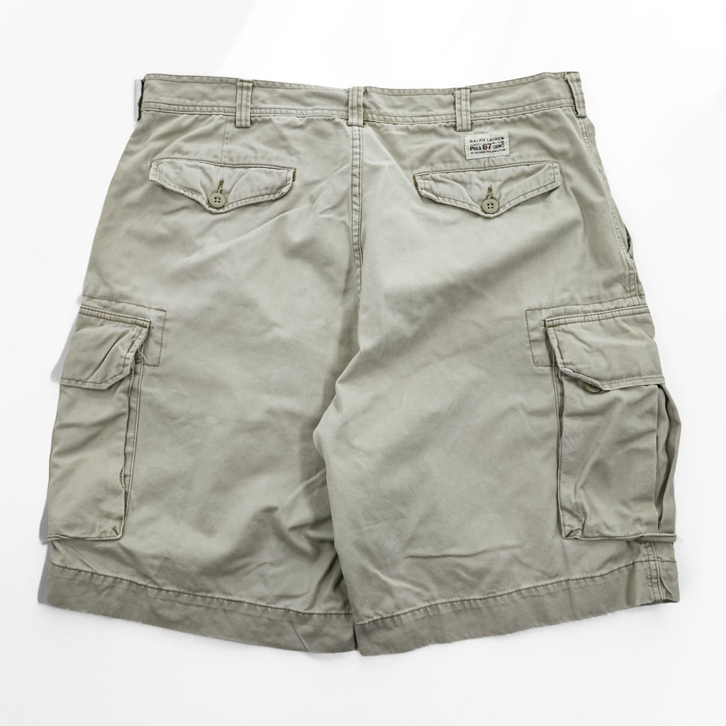 Polo Ralph Lauren 90年代 ヴィンテージ ポロチノ カーゴショーツ ショートパンツ ハーフパンツ XL ベージュ ビッグサイズ