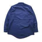 Dickies 90年代 USA製 ヴィンテージ 長袖 ワークシャツ M ネイビー T/Cツイル