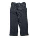 LAUREN RALPH LAUREN 90年代 ヴィンテージ スラックス パンツ L グレー チェック 2タック プリーツ ダブルカフス