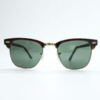 Ray-Ban 90年代 B&L ボシュロム社 USA製 ヴィンテージ サングラス CLUB MASTER クラブマスター ハーフリム ベッコウ W0366 WRAW