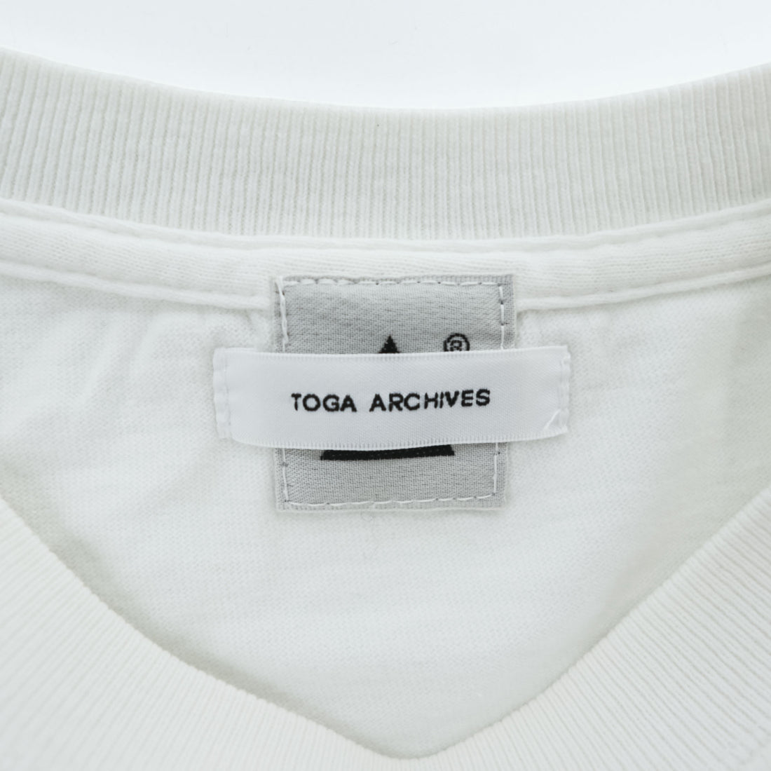 TOGA ARCHIVES × Mongolian Chops T-Shirt S White TOGA Love Embroidery