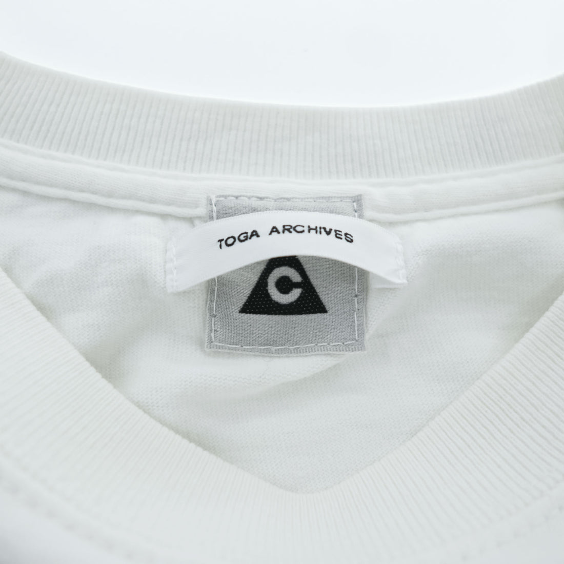 TOGA ARCHIVES × Mongolian Chops T-Shirt S White TOGA Love Embroidery