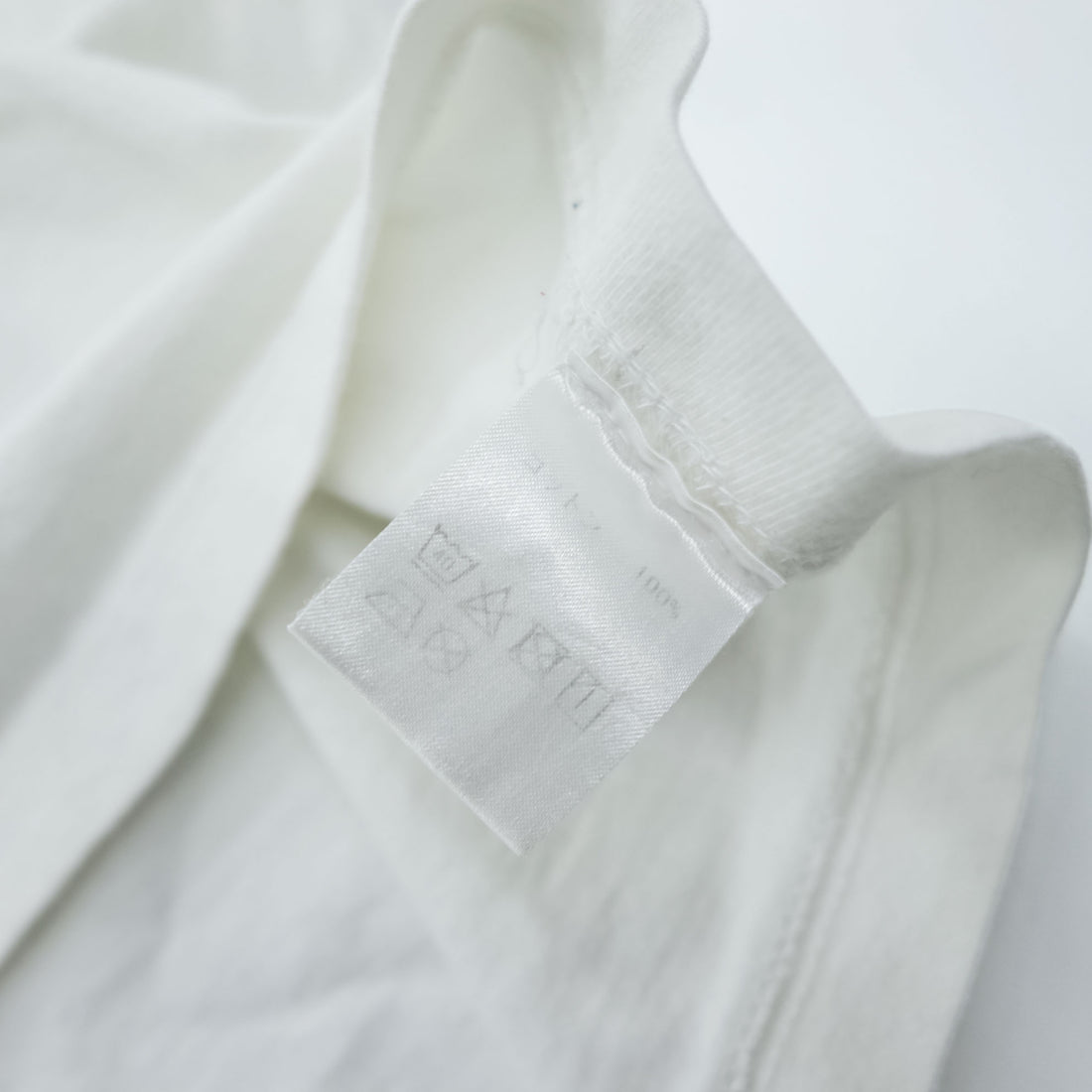 TOGA ARCHIVES × Mongolian Chops T-Shirt S White TOGA Love Embroidery