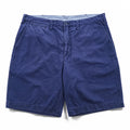 Polo Ralph Lauren Relaxed Fit Chino Shorts Navy Cotton W38 Talon Zip Y2K