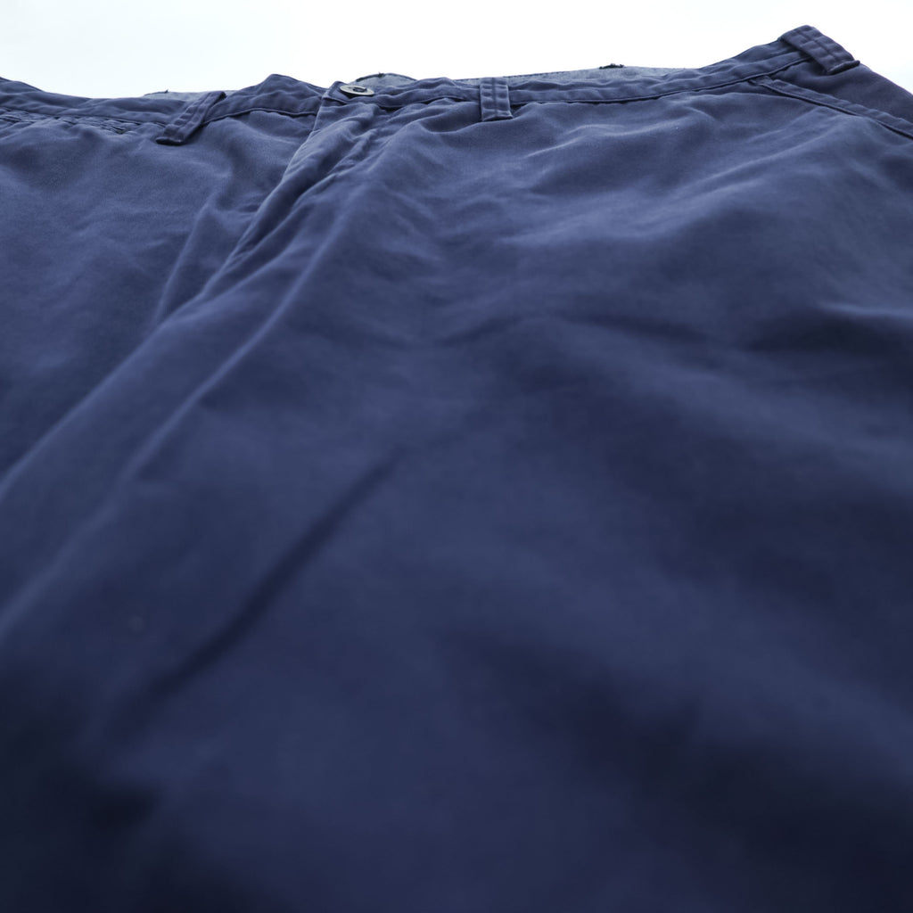 Polo Ralph Lauren Relaxed Fit Chino Shorts Navy Cotton W38 Talon Zip Y2K