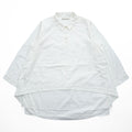 TIGRE BROCANTE Long Sleeve Fishtail Blouse White Free Made in Japan