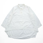 TIGRE BROCANTE Long Sleeve Fishtail Blouse White Free Made in Japan