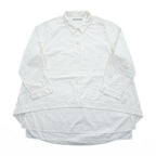 TIGRE BROCANTE Long Sleeve Fishtail Blouse White Free Made in Japan