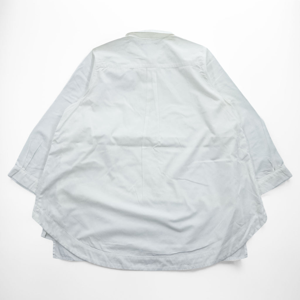 TIGRE BROCANTE Long Sleeve Fishtail Blouse White Free Made in Japan