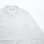 TIGRE BROCANTE Long Sleeve Fishtail Blouse White Free Made in Japan