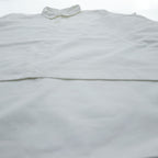 TIGRE BROCANTE Long Sleeve Fishtail Blouse White Free Made in Japan