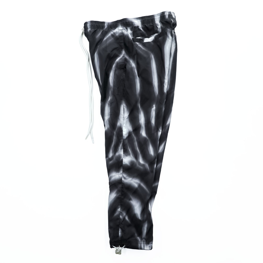 FEAR OF GOD × NIKE トラックパンツ ALLOVER PRINT PANTS ジャージ M ブラック グレー 総柄 ドローコード BV8737-010