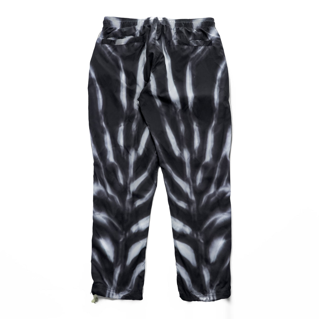 FEAR OF GOD × NIKE トラックパンツ ALLOVER PRINT PANTS ジャージ M ブラック グレー 総柄 ドローコード BV8737-010