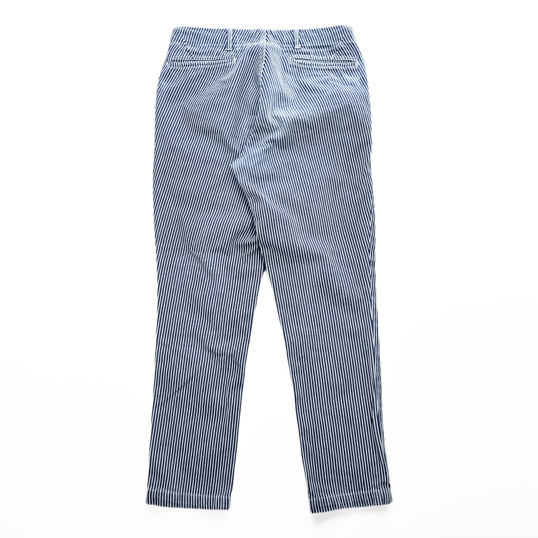 THE モンゴリアンチョップス 日本製 グラデュエーターPants 002 Hickory ボンスリ デニムパンツ ジーンズ M ブルー ストライプ