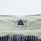 THE モンゴリアンチョップス 日本製 グラデュエーターPants 002 Hickory ボンスリ デニムパンツ ジーンズ M ブルー ストライプ