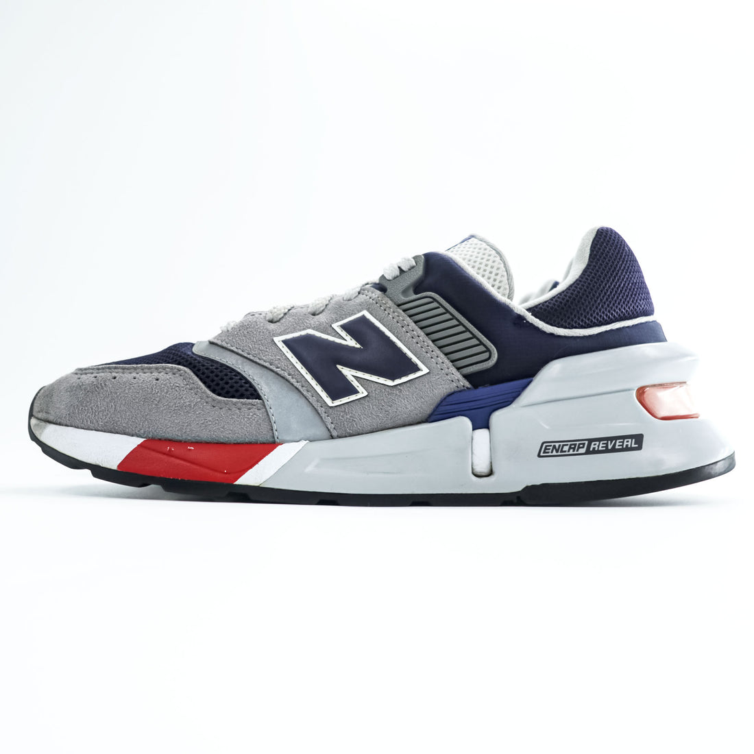 New Balance 997S MS997LOQ New England Pack Grey Navy Red Men's US 8