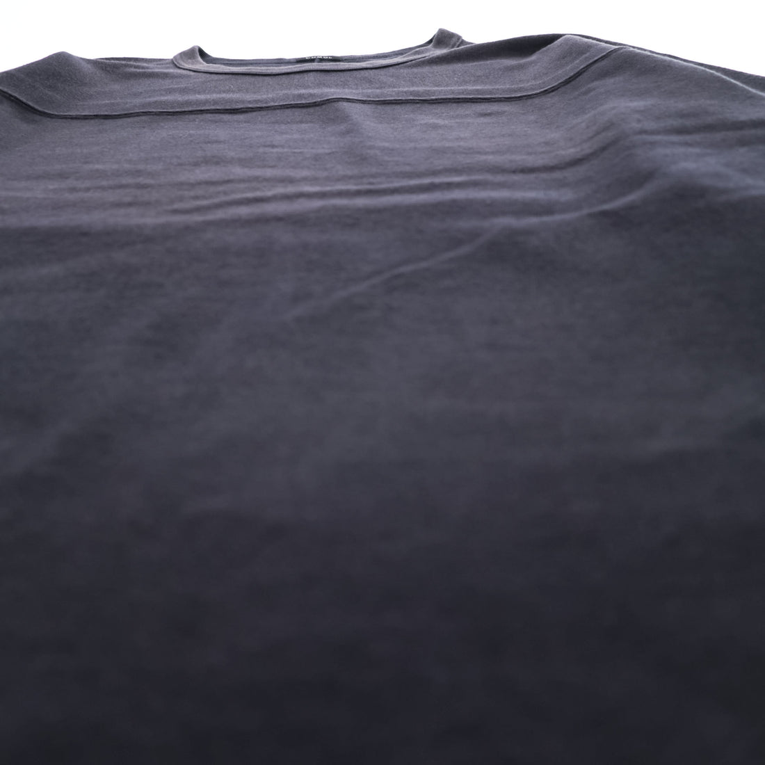 COMOLI 日本製 フットボール Tシャツ 9分袖 カットソー S ネイビー ワイド W03-05007
