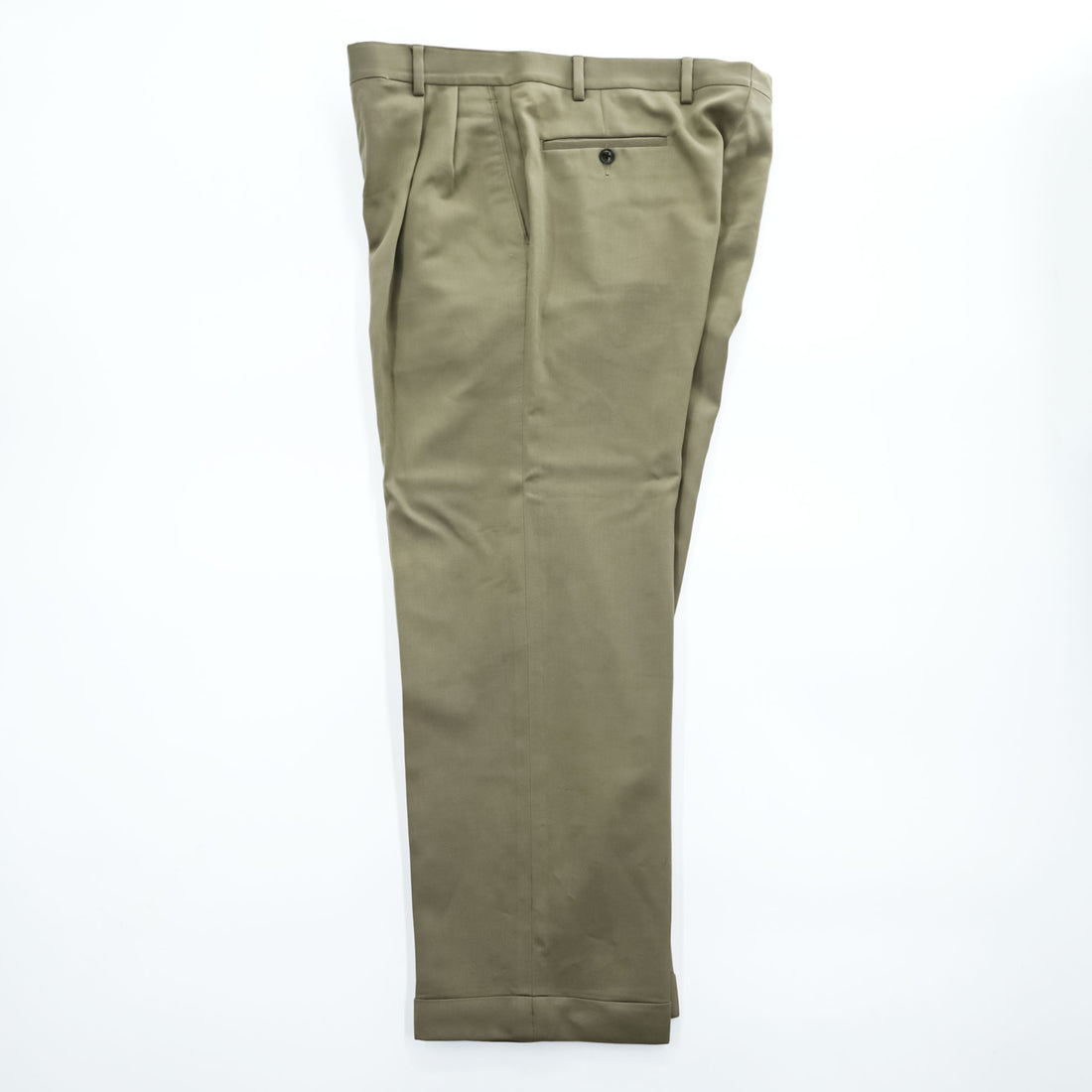 Joseph & Feiss 90年代 ヴィンテージ 2タック ワイド スラックス パンツ L ベージュ プリーツ ダブルカフス