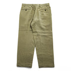 Joseph & Feiss 90年代 ヴィンテージ 2タック ワイド スラックス パンツ L ベージュ プリーツ ダブルカフス