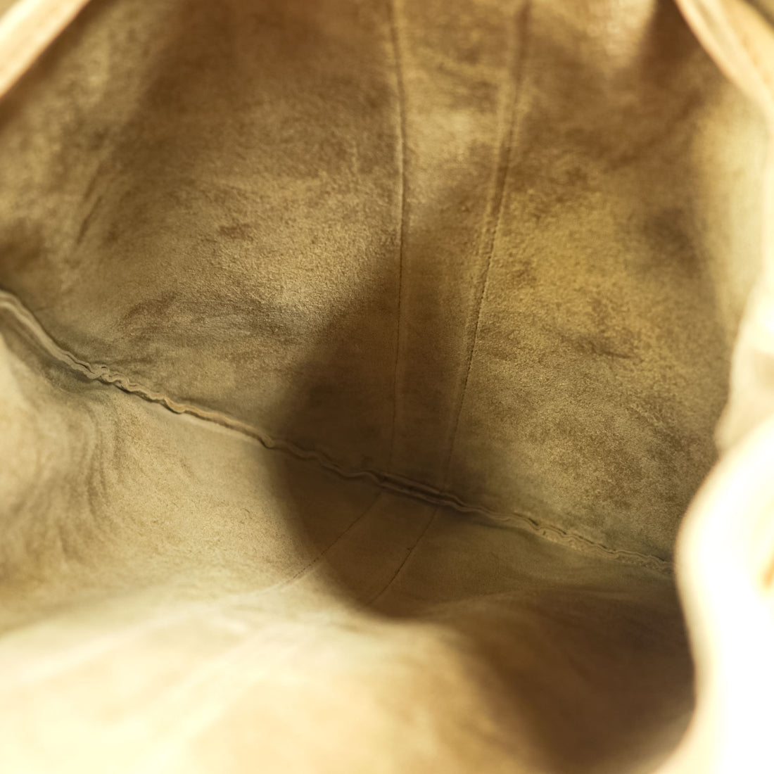 Sasquatchfabrix. レザーヘルメットバッグ leather helmet bag ポーチ ベージュ NATURAL ヌバック 25SS-GOA-003