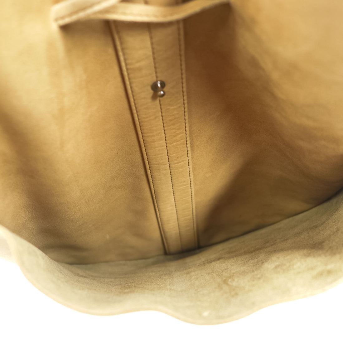 Sasquatchfabrix. レザーヘルメットバッグ leather helmet bag ポーチ ベージュ NATURAL ヌバック 25SS-GOA-003