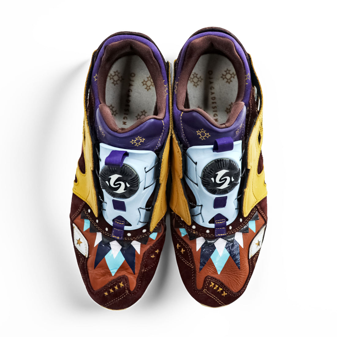 OJAGA DESIGN × PUMA ディスクブレイズ トライノミック DISC TRINOMIC スニーカー 28cm マルチカラー 359319 02