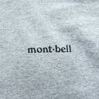 mont-bell ペアスキンコットン 長袖 ロングスリーブ Tシャツ ロンT XL グレー