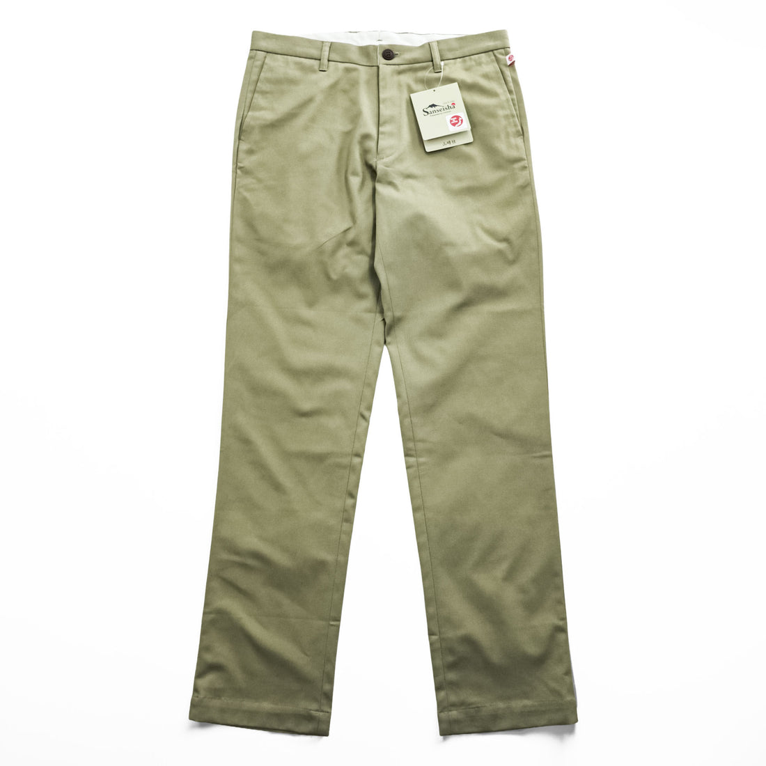 Caravan 山晴社 エアーマックス ストレッチパンツ 日本製 アウトドア チノパンツ L ベージュ 0451032 未使用品
